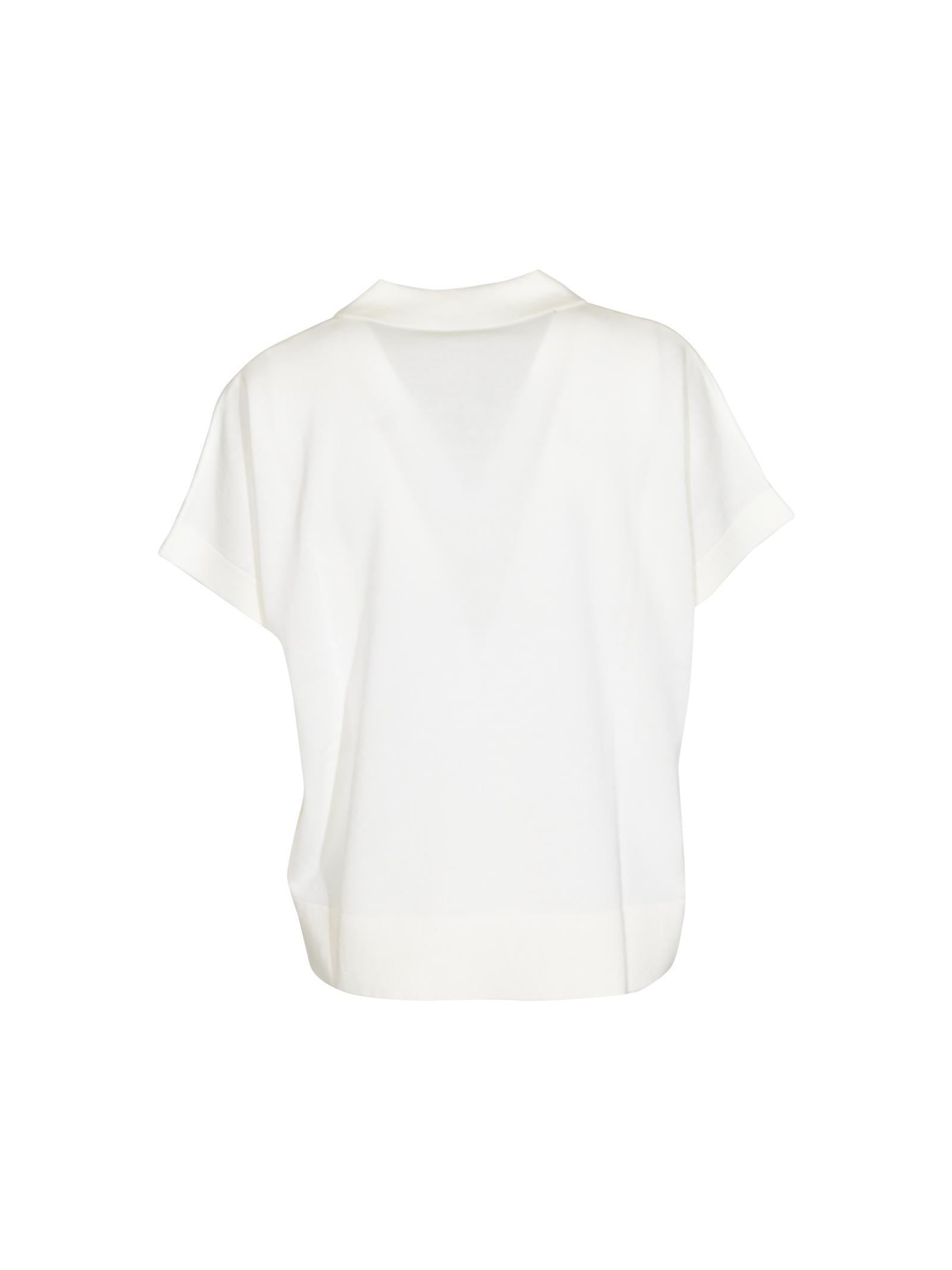 maglia m/m colletto scollo v 