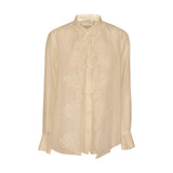 camicia maschile voile ricamato 