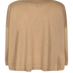 maglia over scatoletta scollo barchetta 
