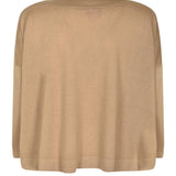 maglia over scatoletta scollo barchetta 
