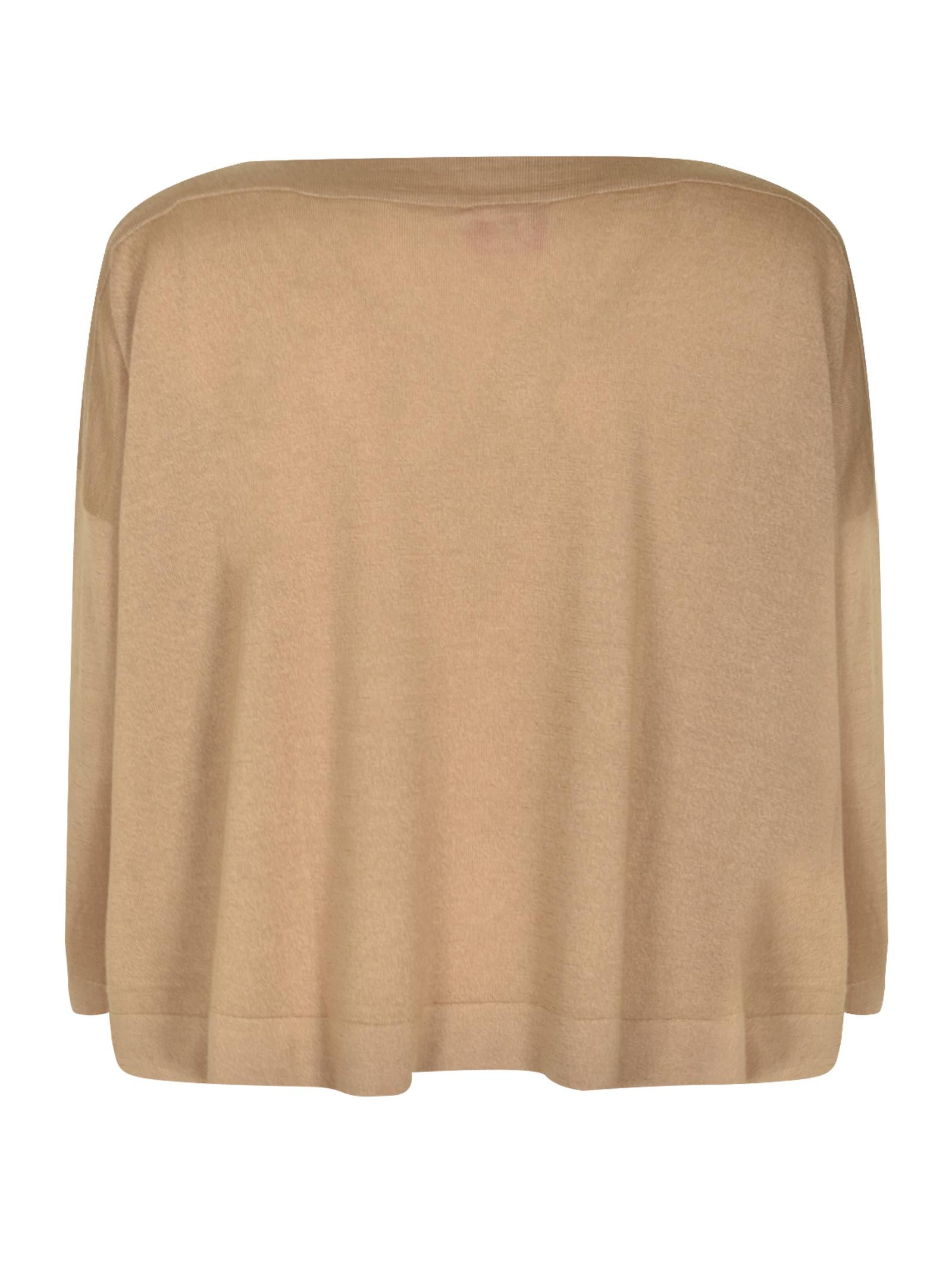 maglia over scatoletta scollo barchetta 