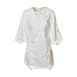 abito m/l con pizzo 