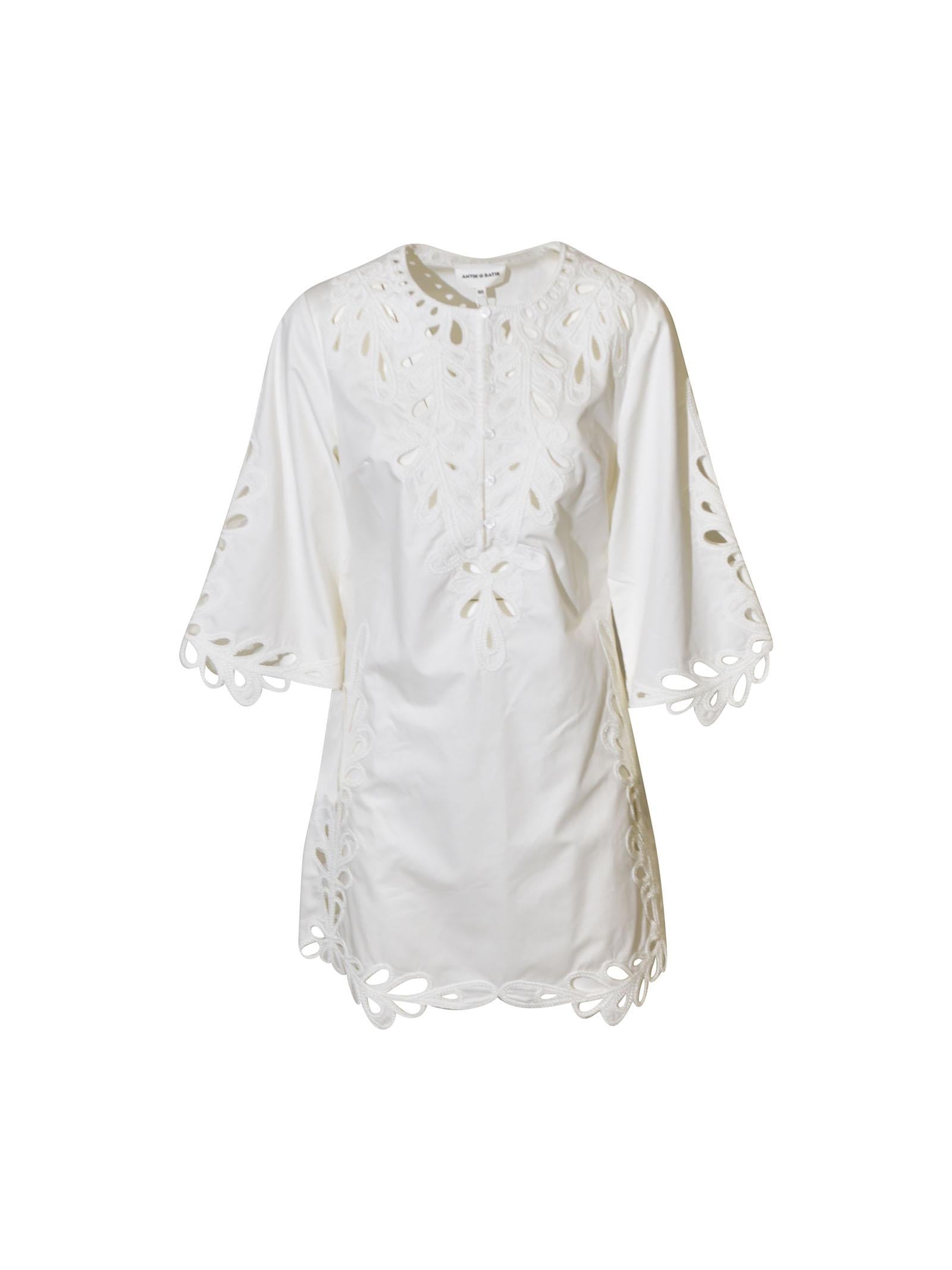 abito m/l con pizzo 