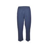 pantaloni stretti elastico vita 
