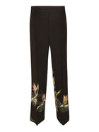 pantaloni tessuto kimono