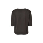 maglia girocollo m 3/4 over spacchi laterali 