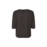 maglia girocollo m 3/4 over spacchi laterali 