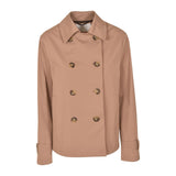 trench corto idrorepellente 