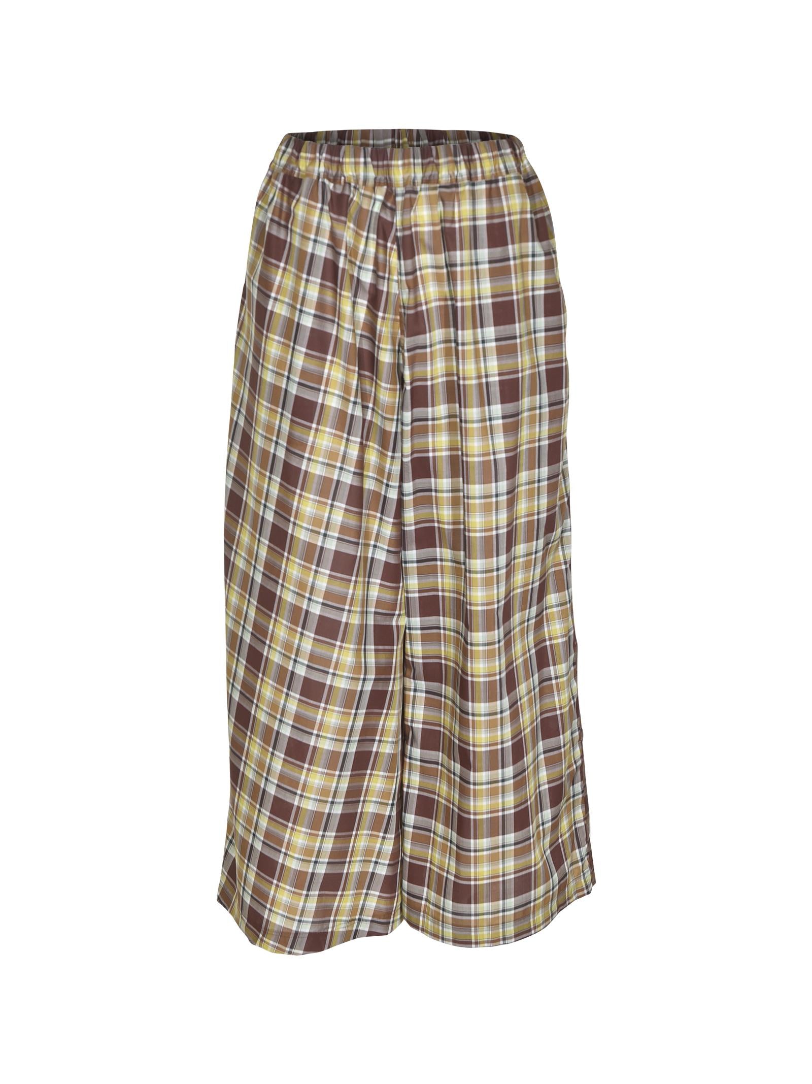 pantaloni over con coulisse 