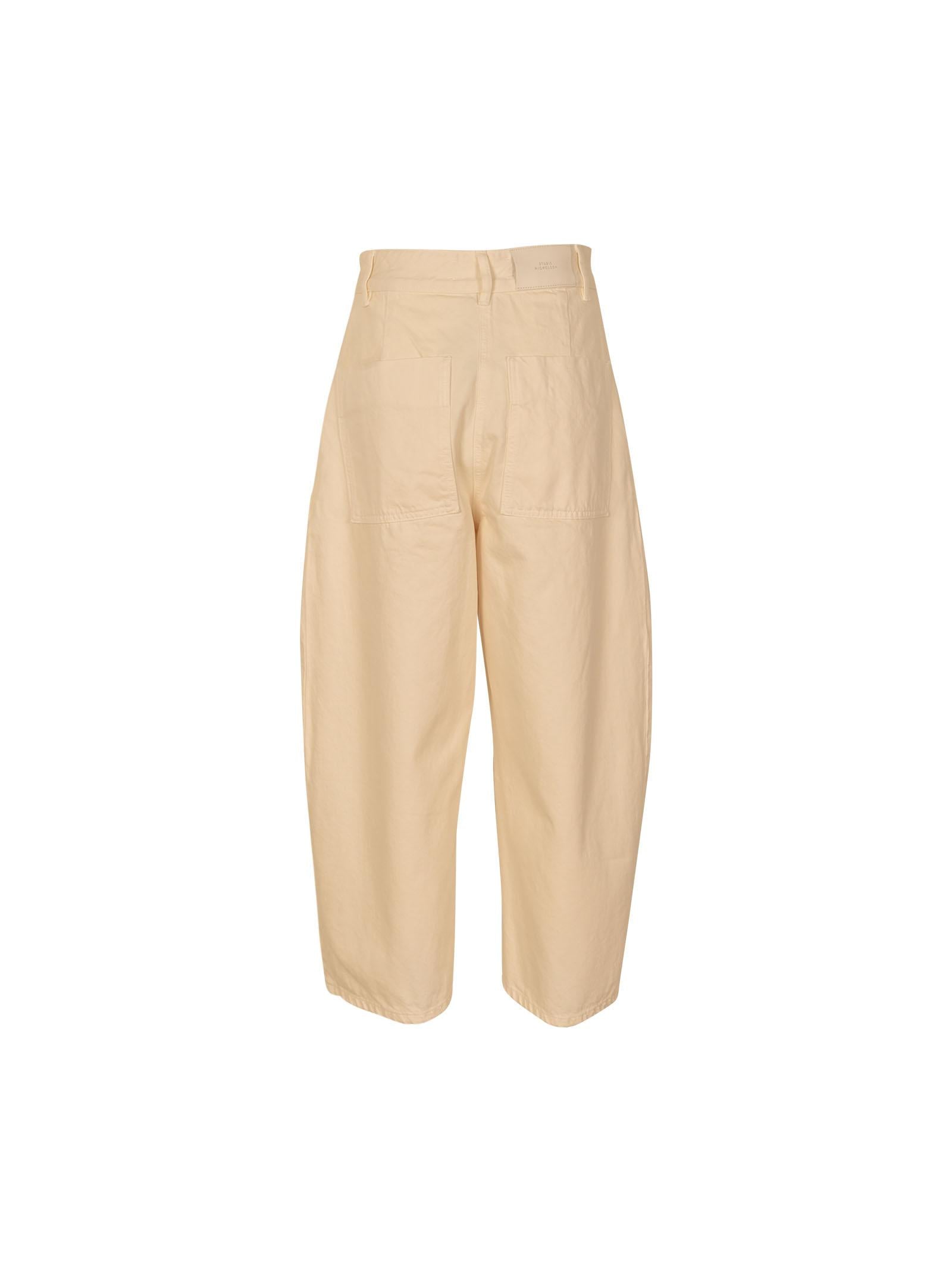 pantaloni denim baloon 