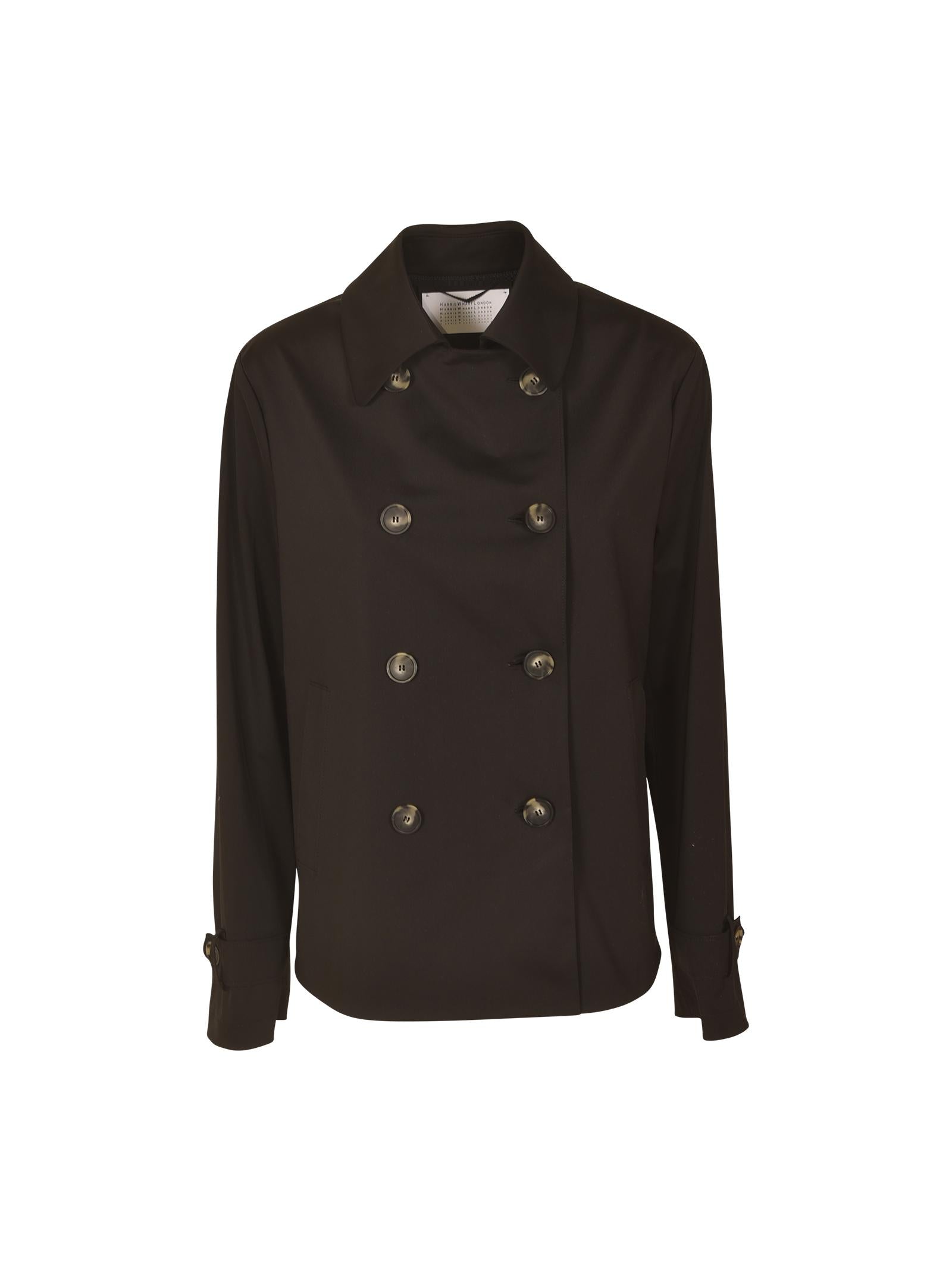 trench corto idrorepellente 