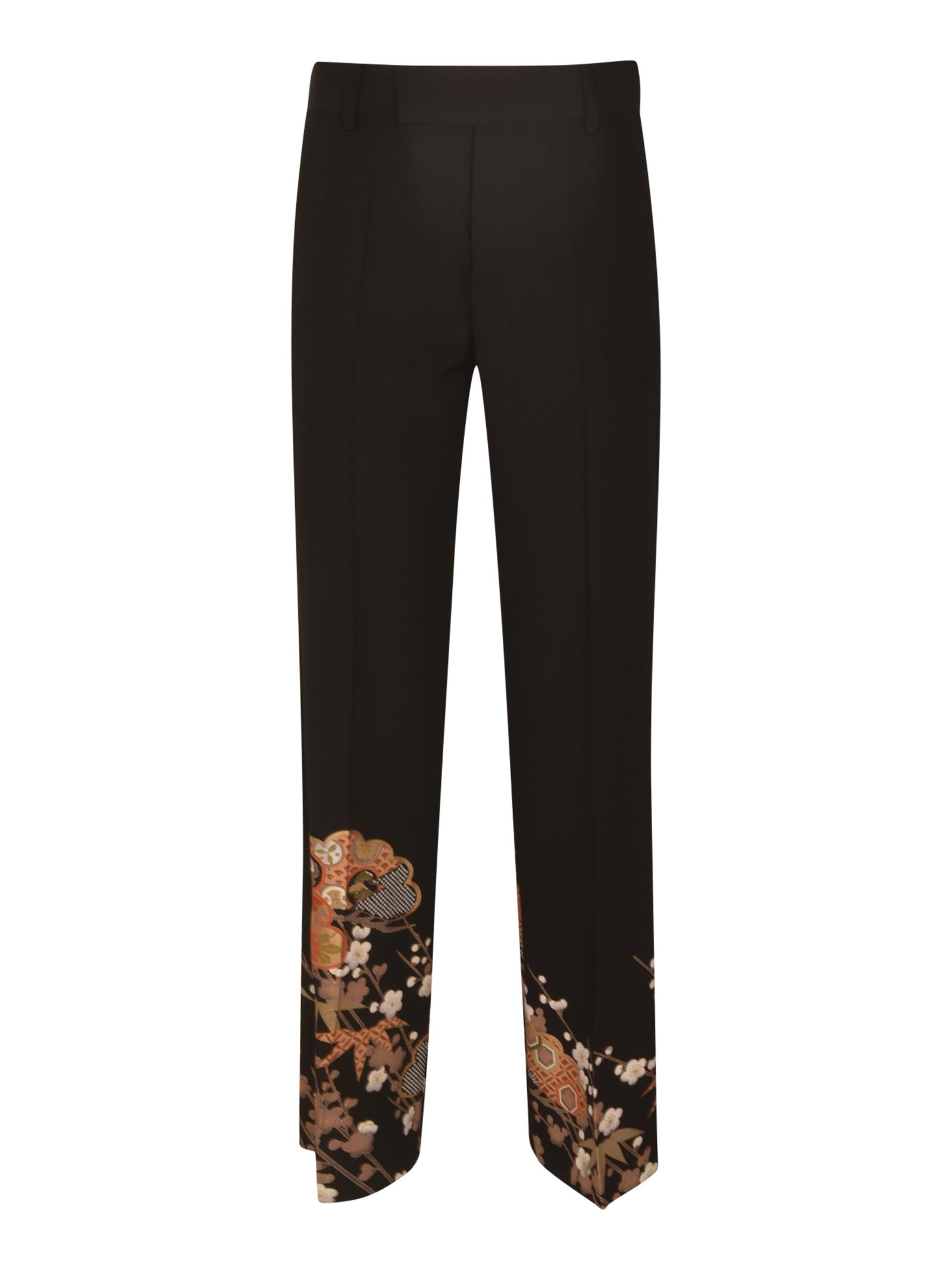 pantaloni tessuto kimono 