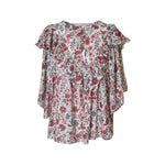 camicia m/m rouches 