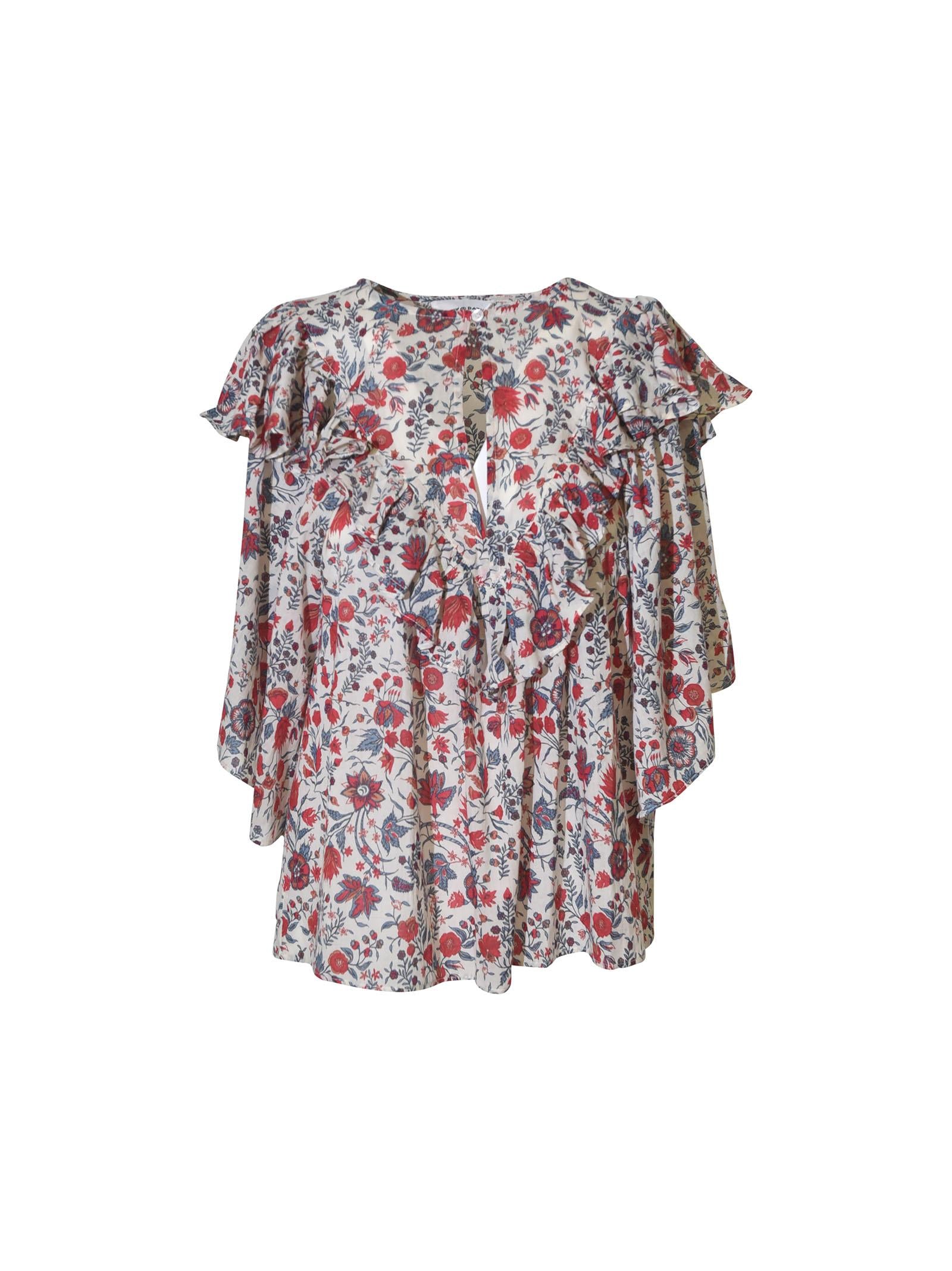 camicia m/m rouches 