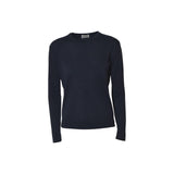 maglia girocollo m/l bordi tubolari 
