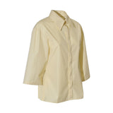 camicia crop manica al gomito 