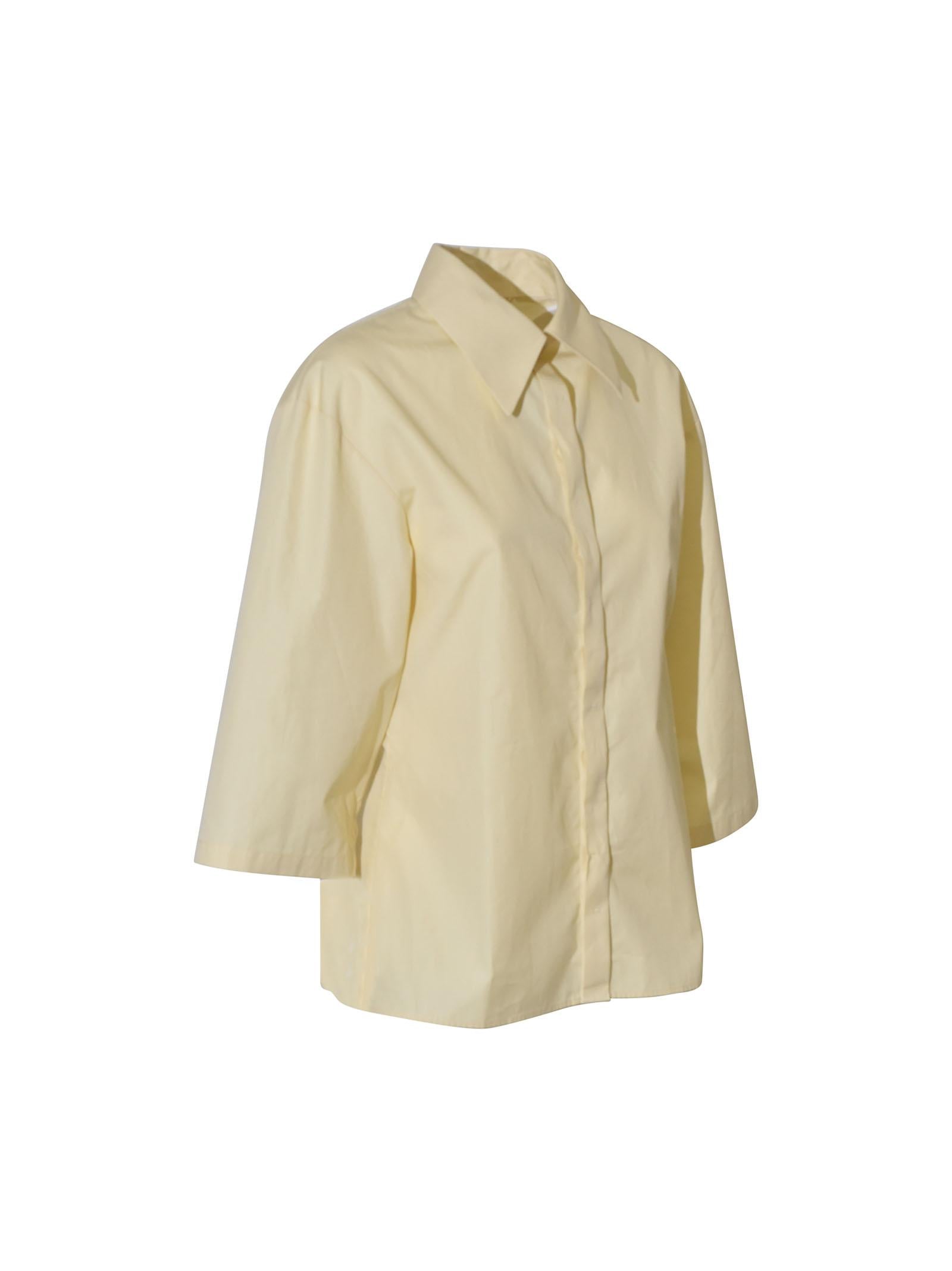 camicia crop manica al gomito 
