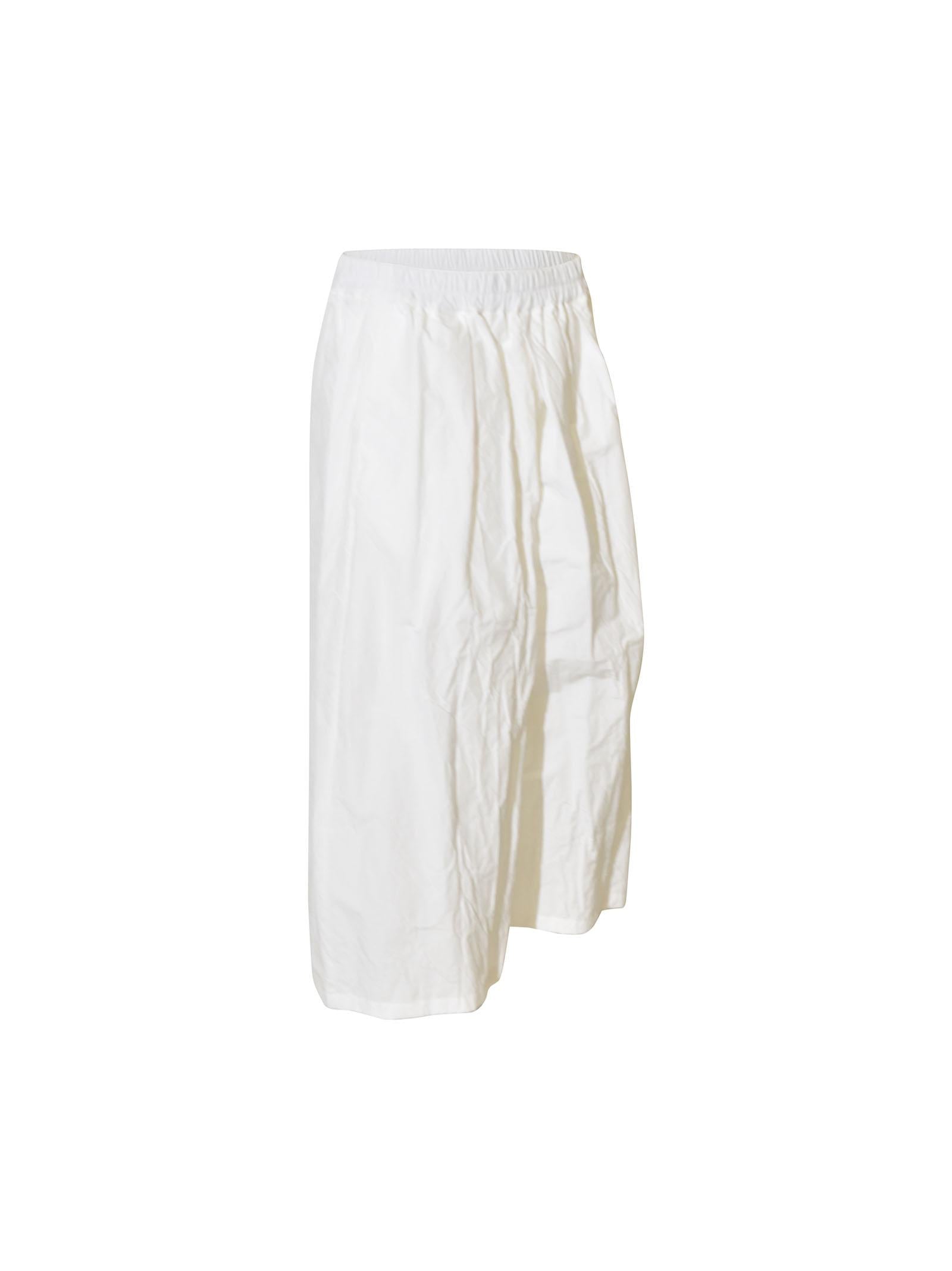 pantaloni gamba larga elastico vita 
