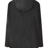 giubbino zip + cappuccio nylon 