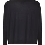 maglia over scatoletta scollo barchetta 