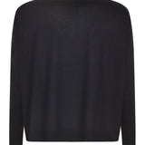 maglia over scatoletta scollo barchetta 