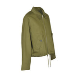 giubbino zip con colletto 