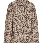 cardigan collo cratere mouline' 