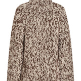 cardigan collo cratere mouline' 