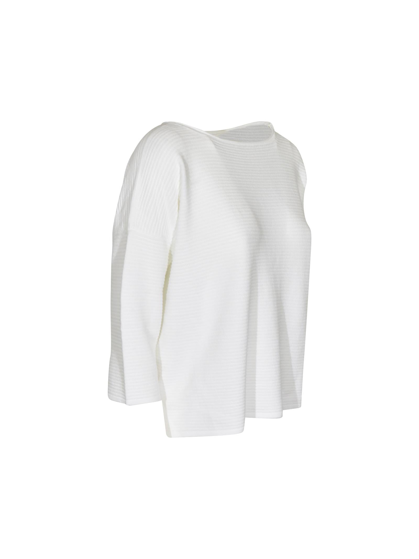 maglia barchetta coste a scatola 