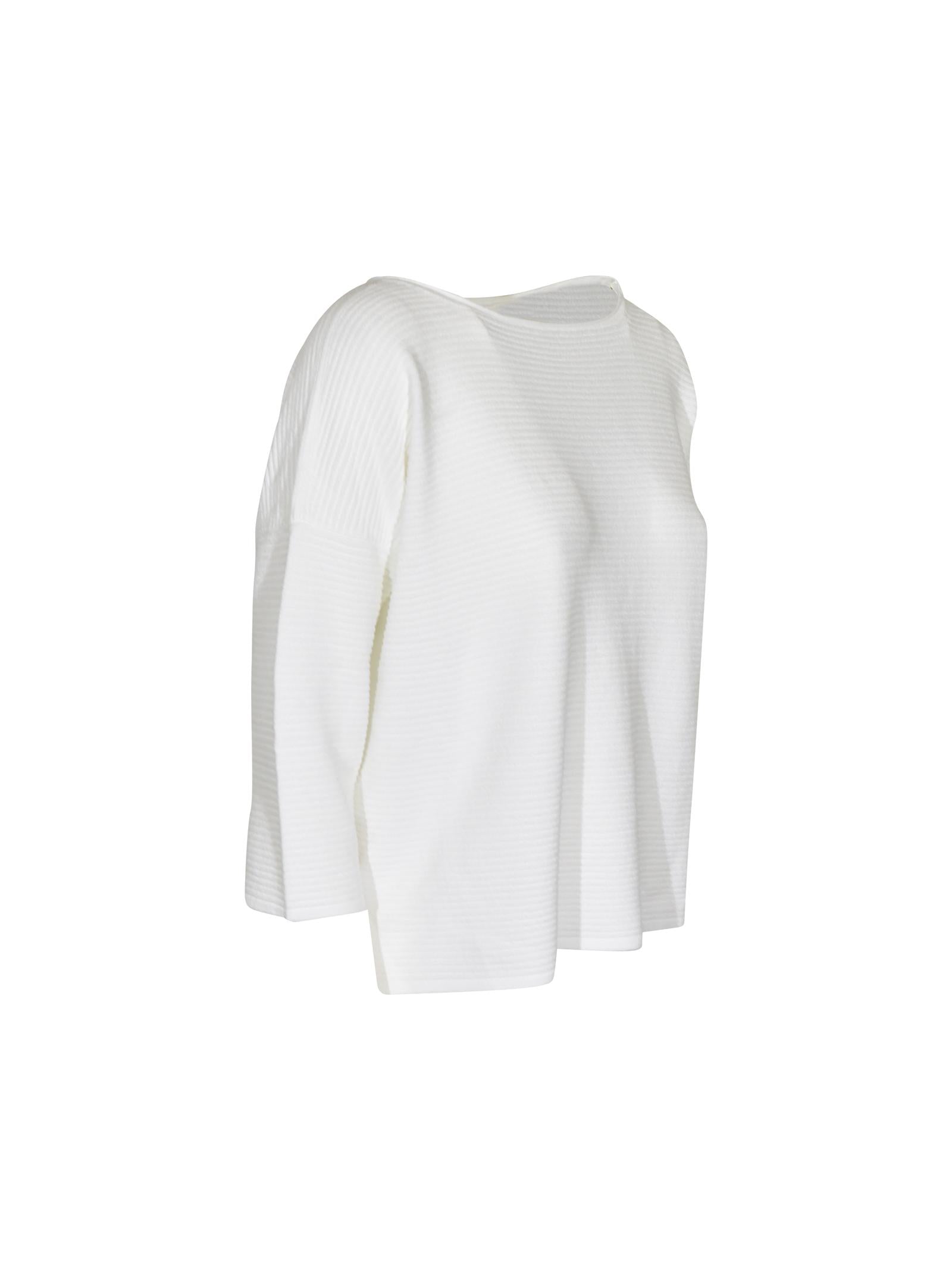 maglia barchetta coste a scatola 