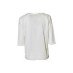 maglia girocollo m 3/4 over spacchi laterali 
