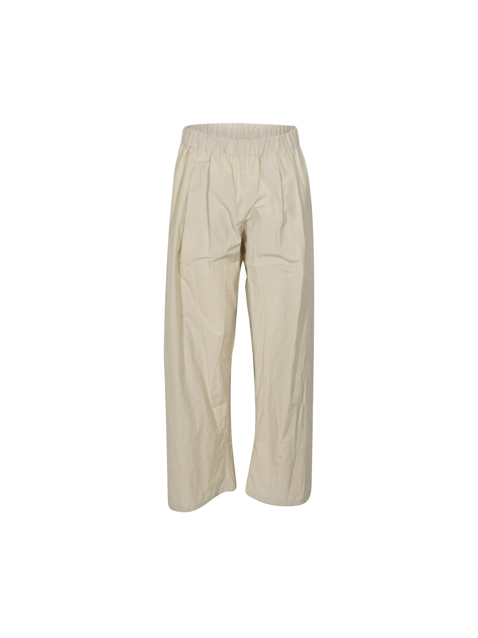 pantaloni con elastico e pences 