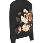 maglia lupetto ricamo 