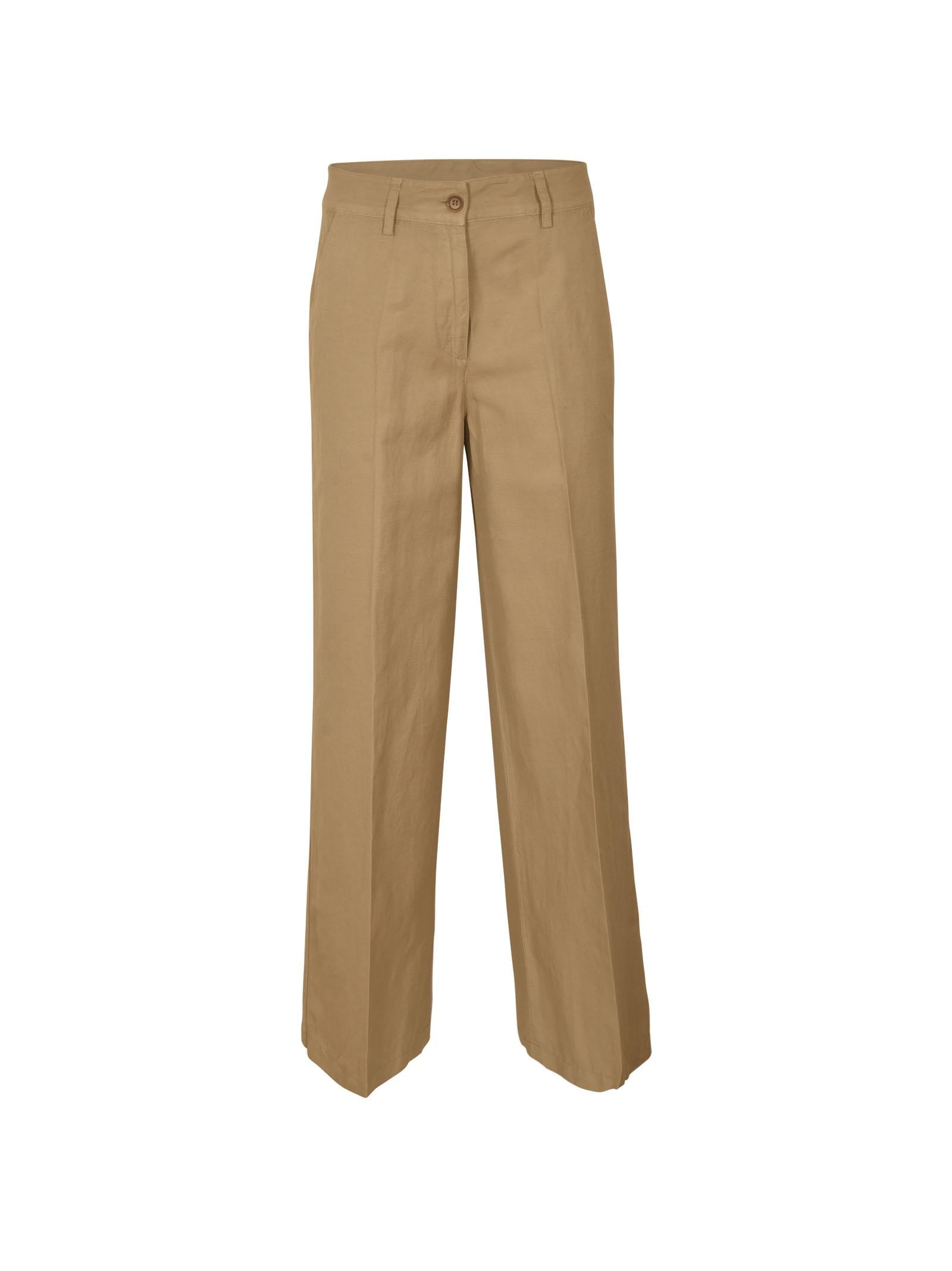 pantaloni gamba larga 