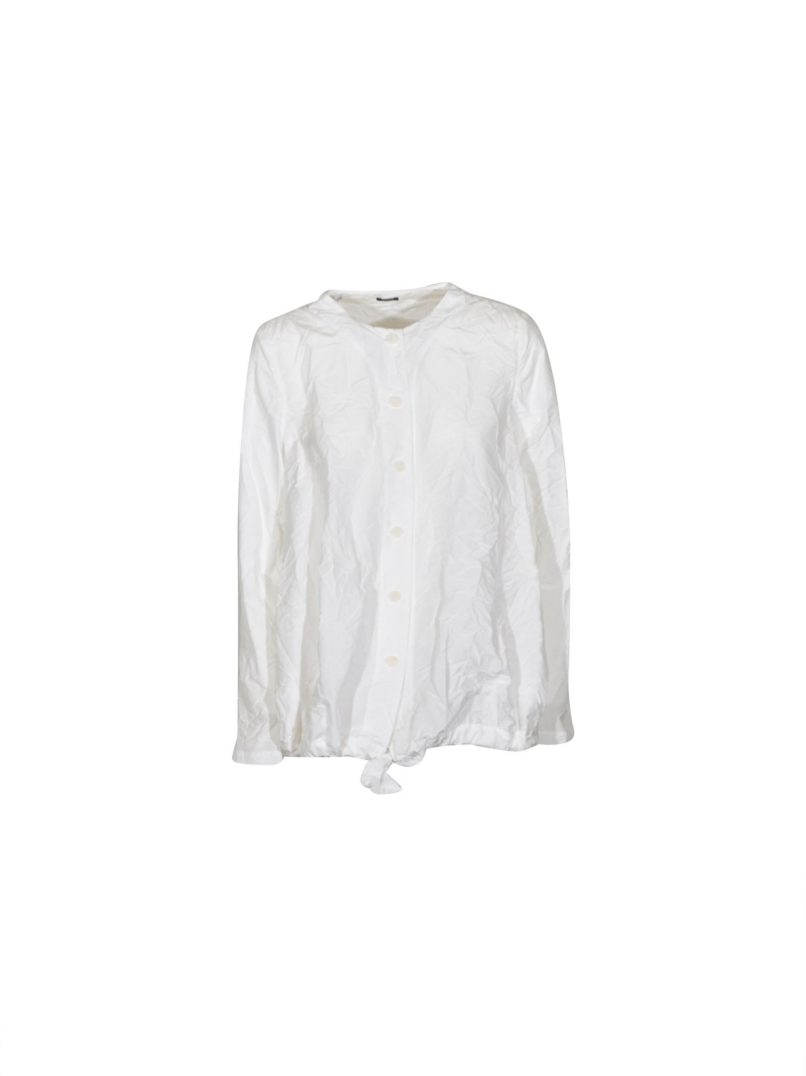 giacca girocollo con coulisse 