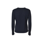 maglia girocollo m/l bordi tubolari 
