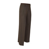 pantaloni mafalda pences  gamba larga 