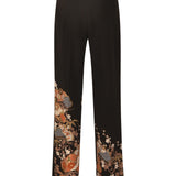 pantaloni tessuto kimono 