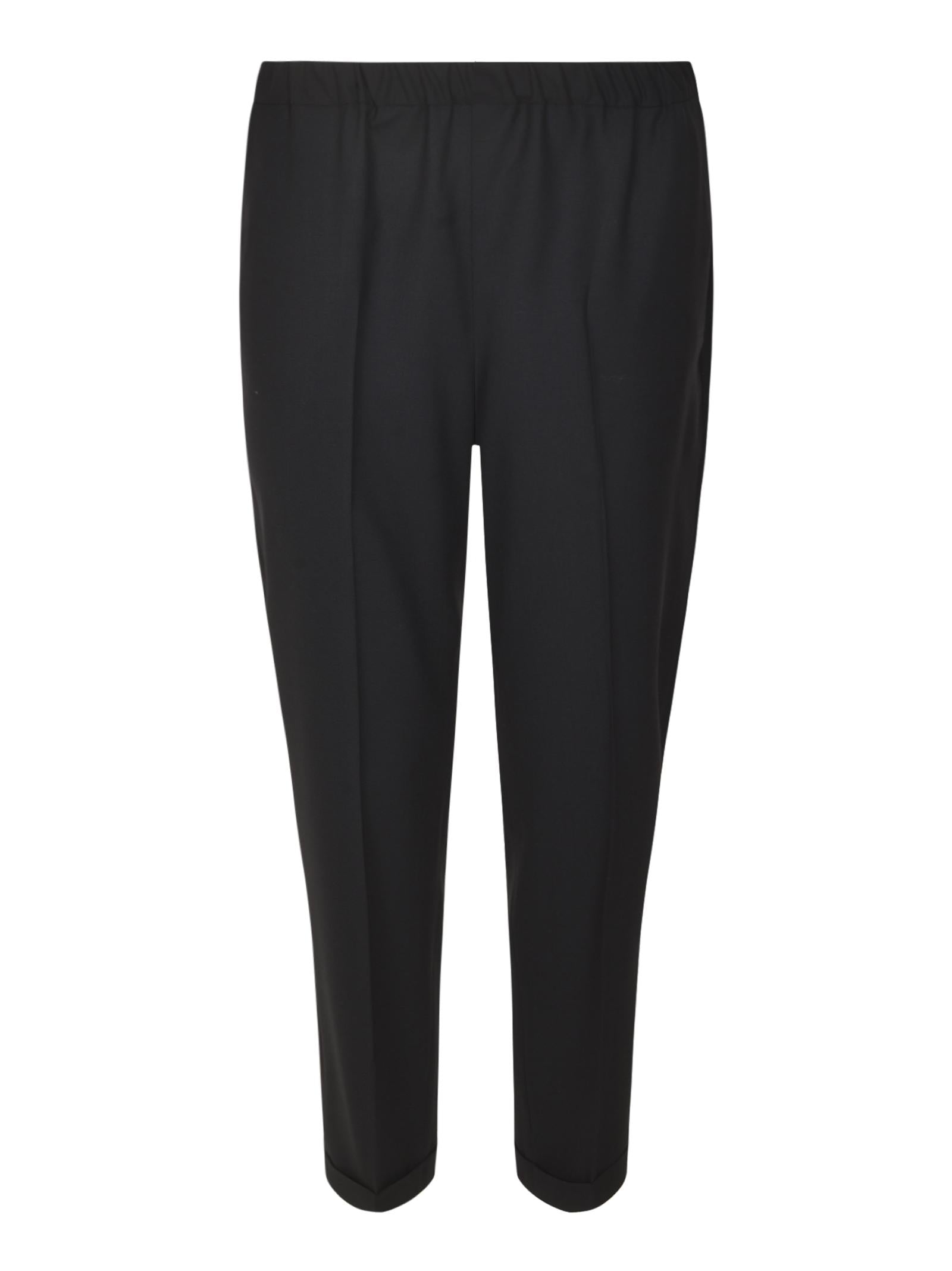 pantaloni stretti elastico vita portrait 