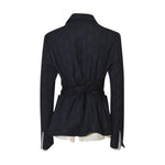 giacca kimono con cintura abbinata 