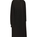 cappotto bomber zip lungo 