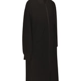 cappotto bomber zip lungo 