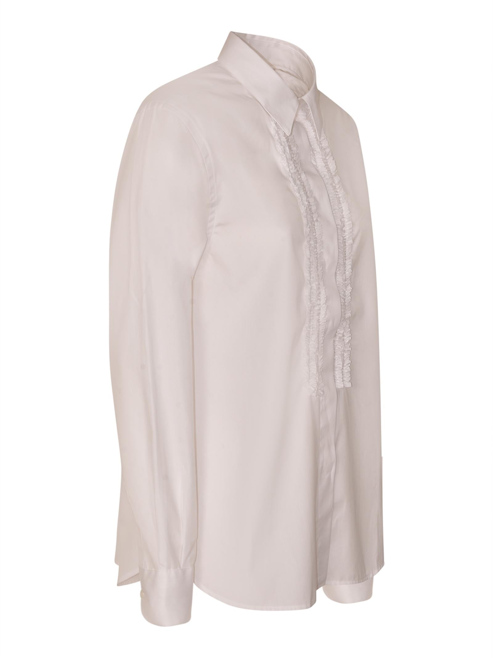 camicia rouches 