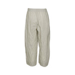 pantaloni  gamba larga con elastico 
