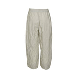 pantaloni  gamba larga con elastico 