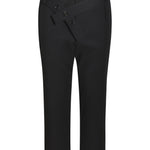 pantalone dritto con cintura 