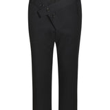 pantalone dritto con cintura 