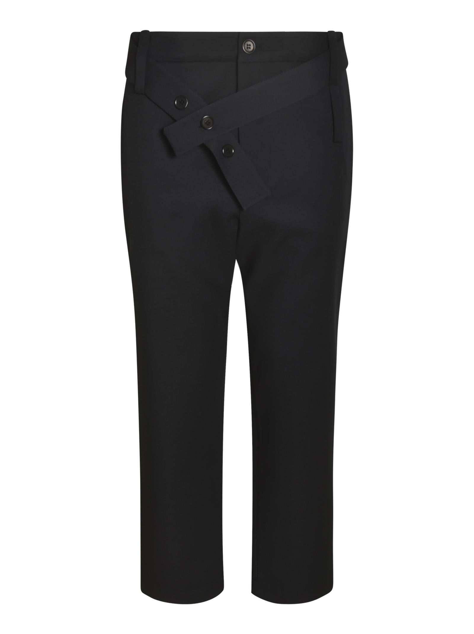 pantalone dritto con cintura 