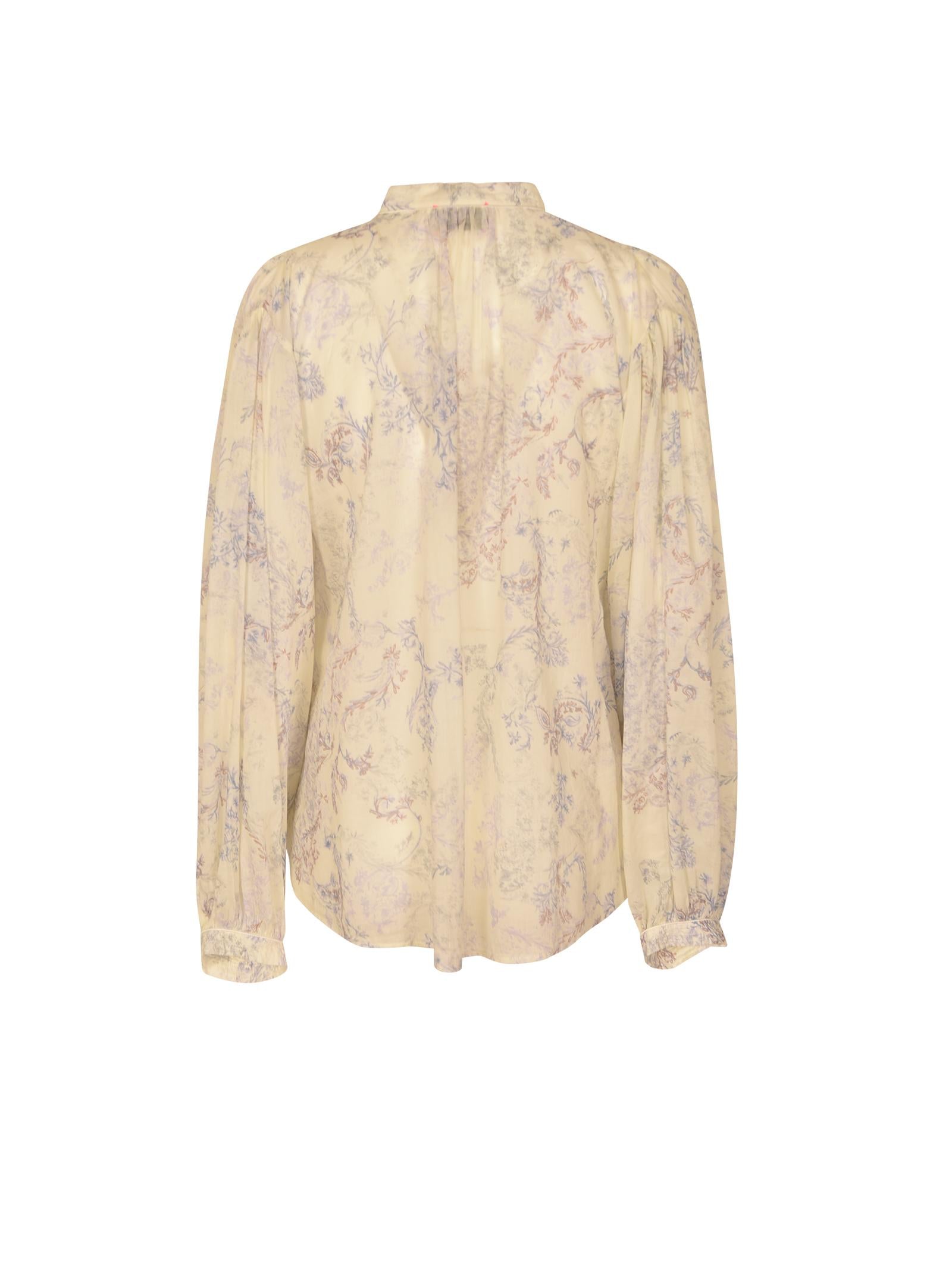 camicia bohemienne voile 