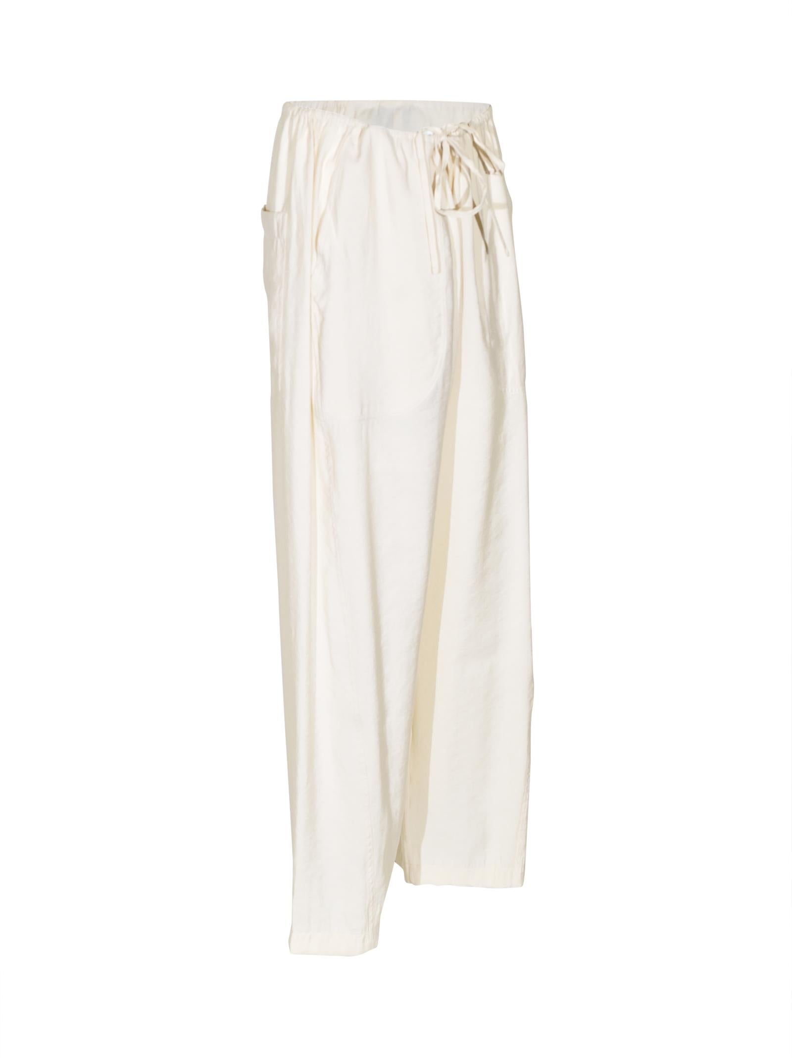 pantaloni con coulisse 